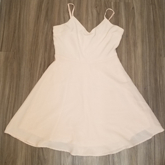Forever 21 peach dress - Picture 1 of 8